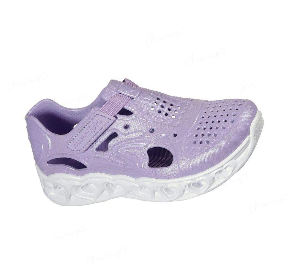 Zapatillas Sin Cordones Skechers Light Hearted 2.0 Niña Lavanda | 52A5E_AR