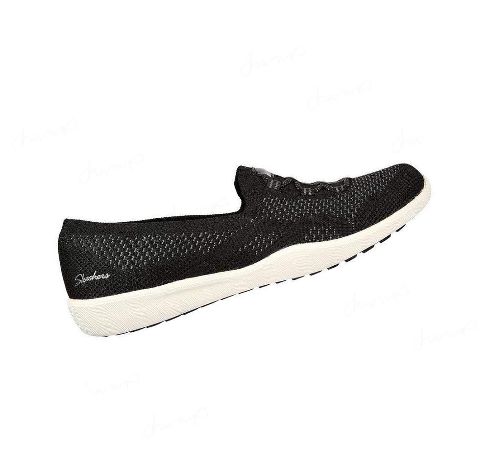 Zapatillas Sin Cordones Skechers Newbury St - Be Adventurous Mujer Negras Blancas | A188W_AR