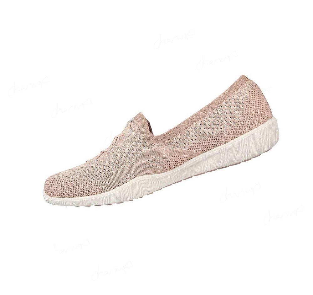 Zapatillas Sin Cordones Skechers Newbury St - Be Adventurous Mujer Rosas | A213P_AR