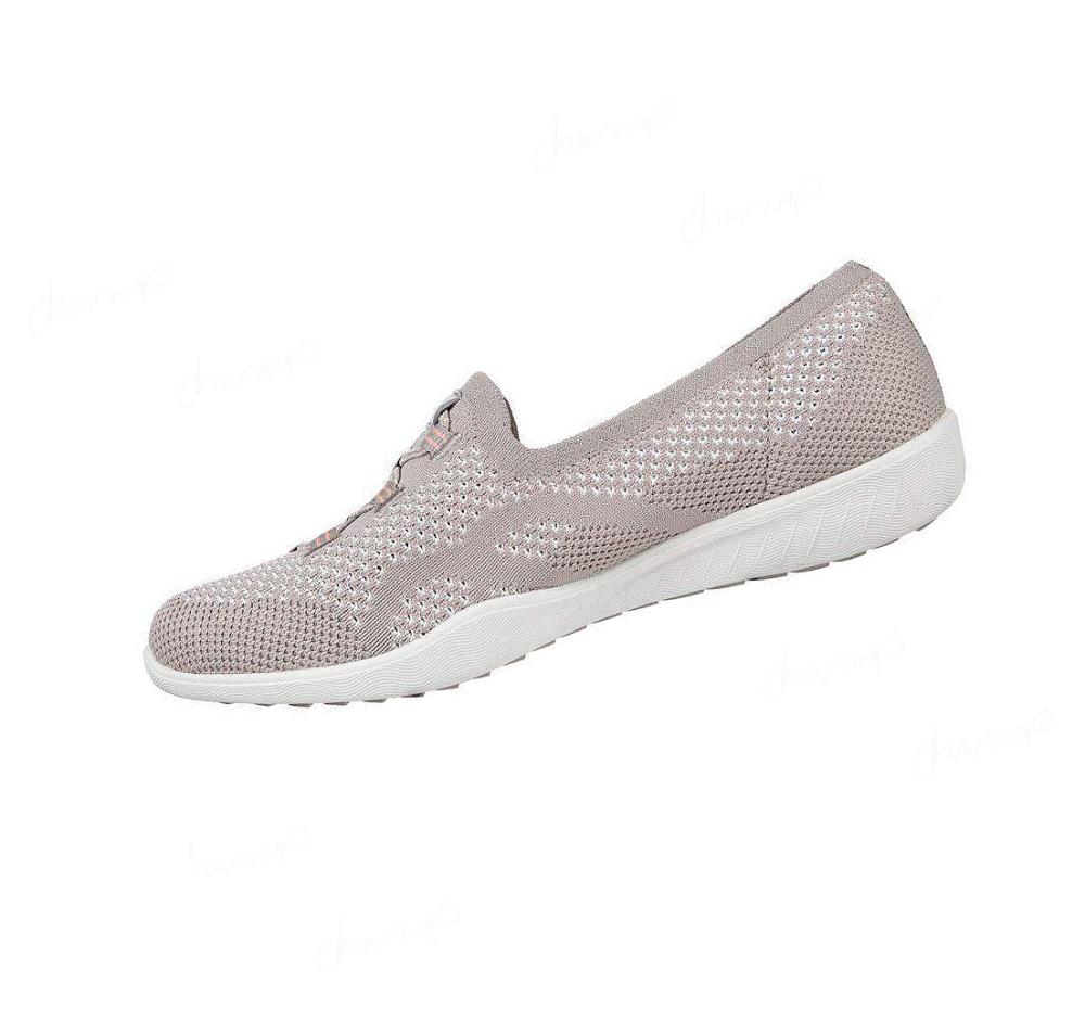 Zapatillas Sin Cordones Skechers Newbury St - Be Adventurous Mujer Gris Marrones | A238K_AR