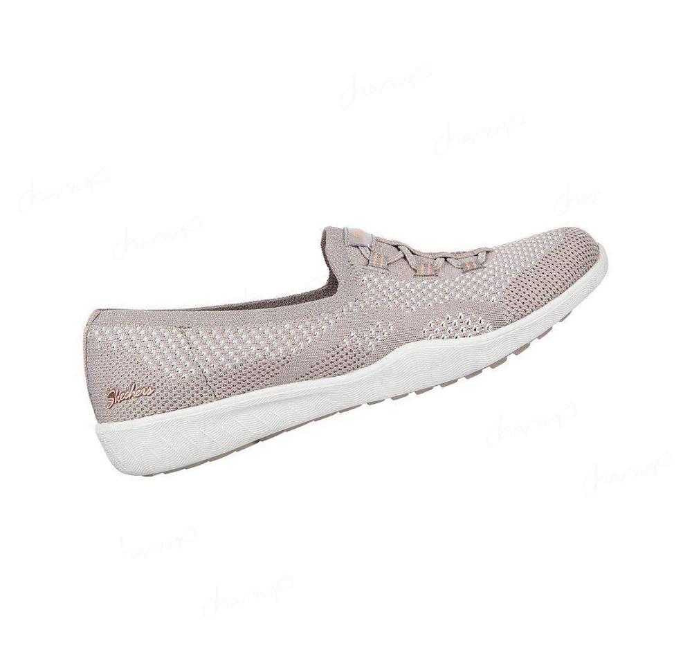 Zapatillas Sin Cordones Skechers Newbury St - Be Adventurous Mujer Gris Marrones | A238K_AR