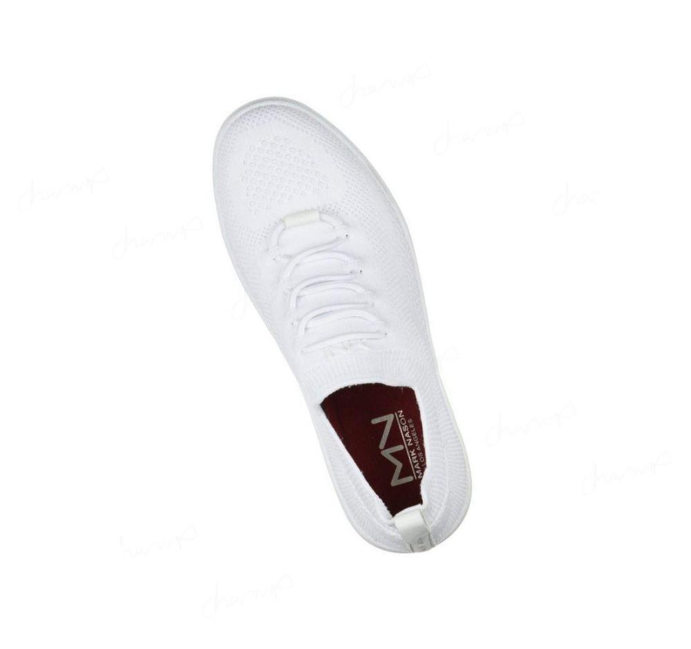 Zapatillas Sin Cordones Skechers Palmilla - Lane Mujer Blancas | A921X_AR