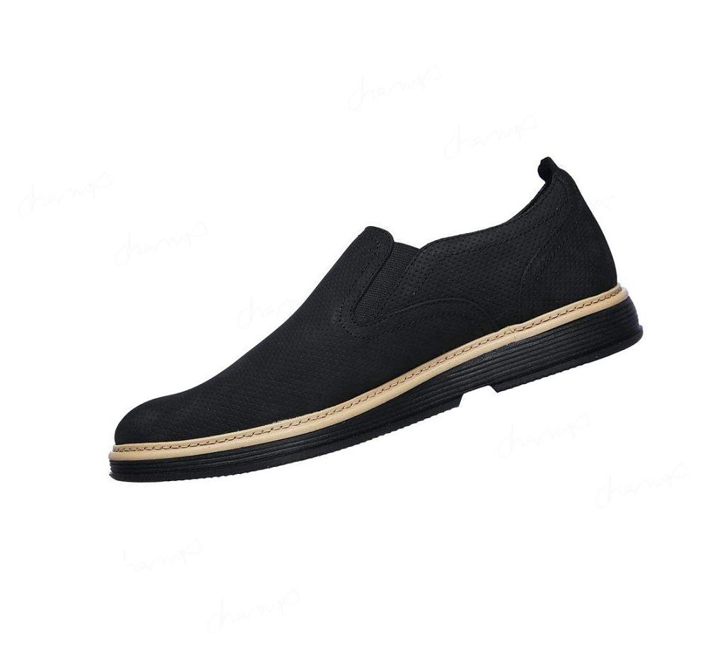 Zapatillas Sin Cordones Skechers Parallux - Torres Hombre Negras | 5018A_AR