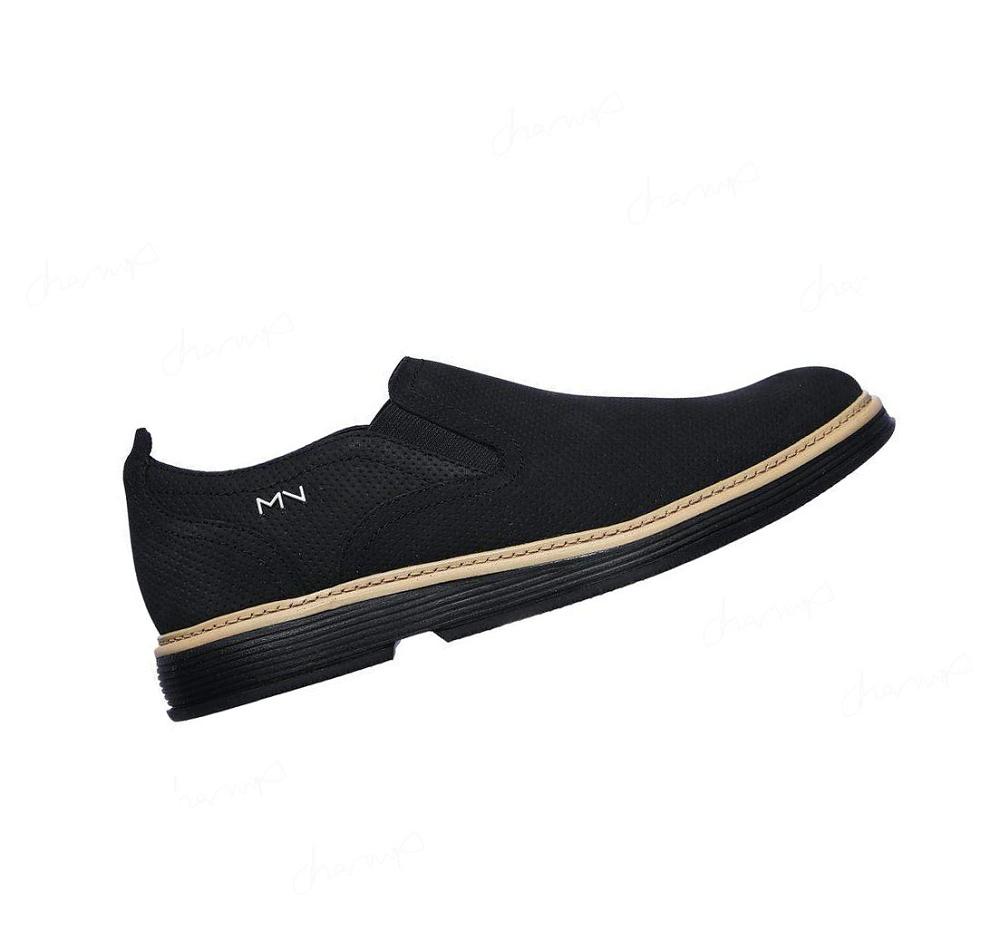 Zapatillas Sin Cordones Skechers Parallux - Torres Hombre Negras | 5018A_AR