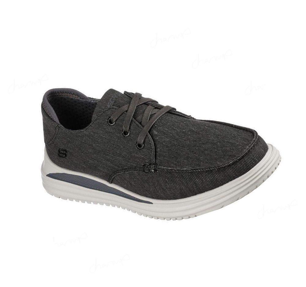 Zapatillas Sin Cordones Skechers Proven - Forenzo Hombre Negras | 5268C_AR