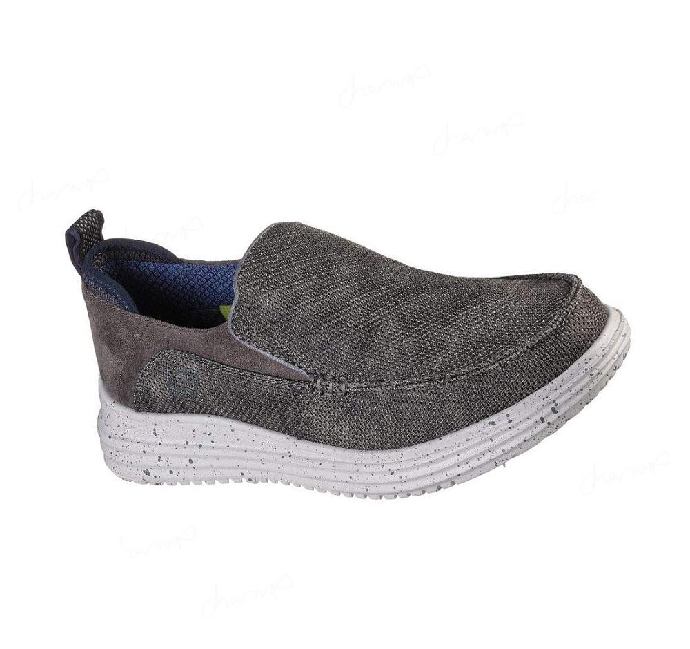 Zapatillas Sin Cordones Skechers Proven - Renco Hombre Gris | T01AR_AR