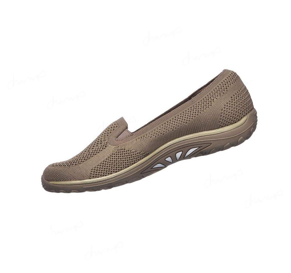 Zapatillas Sin Cordones Skechers Relaxed Fit: Reggae Fest - Enjoy Mujer Marrones | 31385_AR