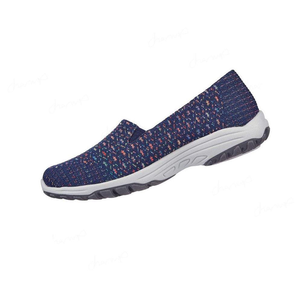 Zapatillas Sin Cordones Skechers Relaxed Fit: Reggae Fest 2.0 - In-Tune Mujer Azul Marino Multicolor | 3238L_AR