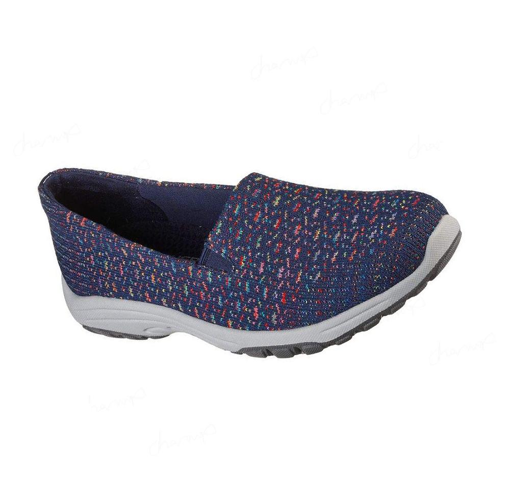 Zapatillas Sin Cordones Skechers Relaxed Fit: Reggae Fest 2.0 - In-Tune Mujer Azul Marino Multicolor | 3238L_AR