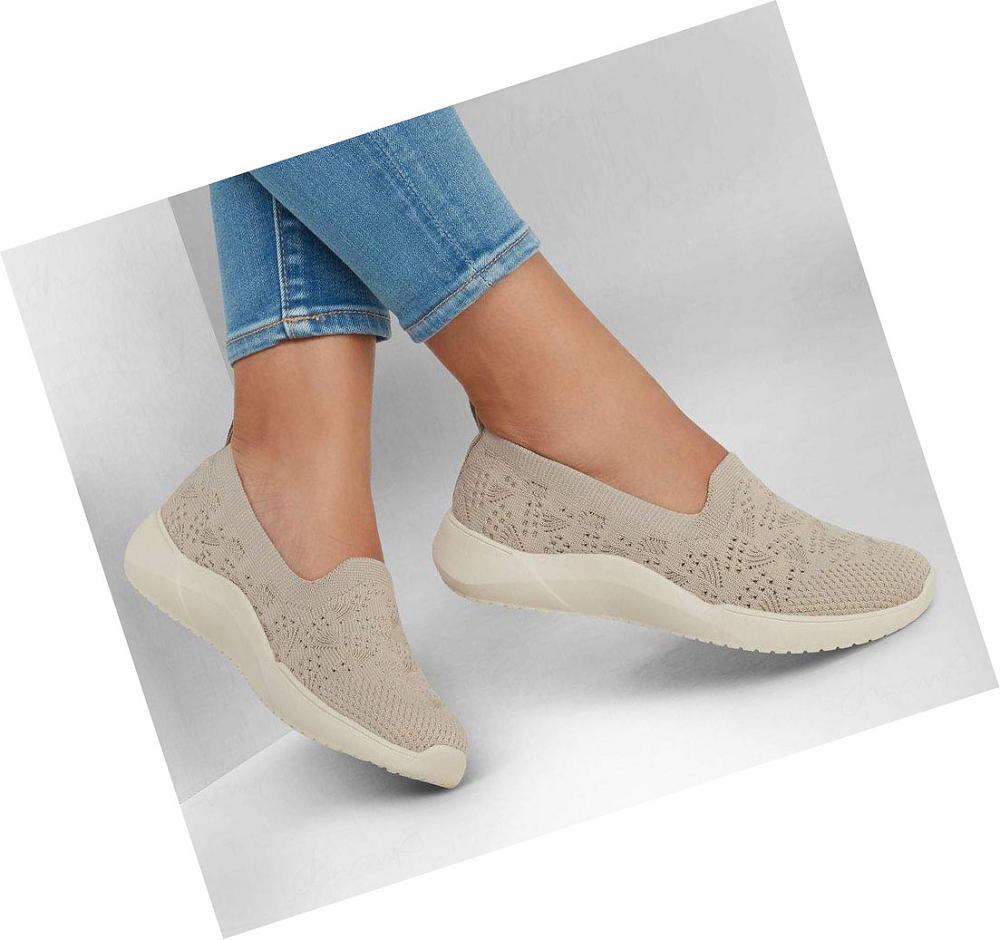 Zapatillas Sin Cordones Skechers Relaxed Fit: Seager Cup - Fireworks Mujer Gris Marrones | 32880_AR