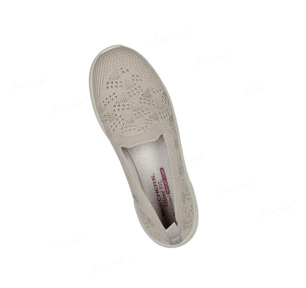 Zapatillas Sin Cordones Skechers Relaxed Fit: Seager Cup - Fireworks Mujer Gris Marrones | 32880_AR