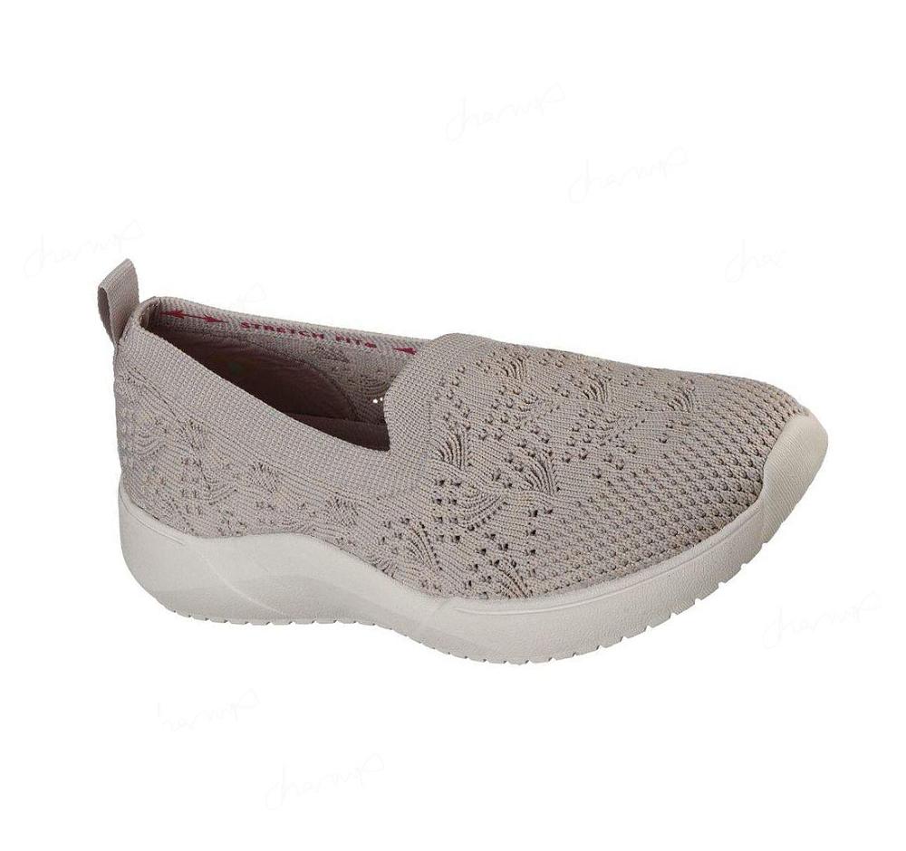 Zapatillas Sin Cordones Skechers Relaxed Fit: Seager Cup - Fireworks Mujer Gris Marrones | 32880_AR