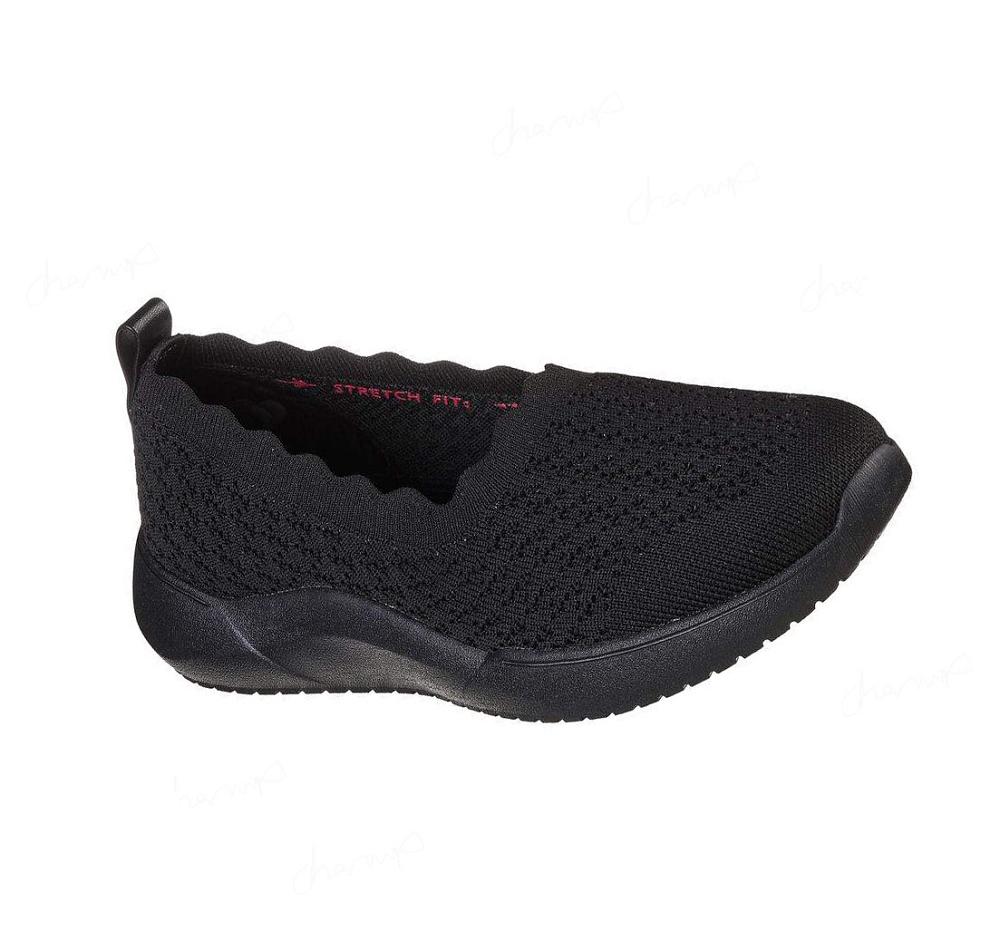 Zapatillas Sin Cordones Skechers Relaxed Fit: Seager Cup - Casuales Convo Mujer Negras | 362AS_AR