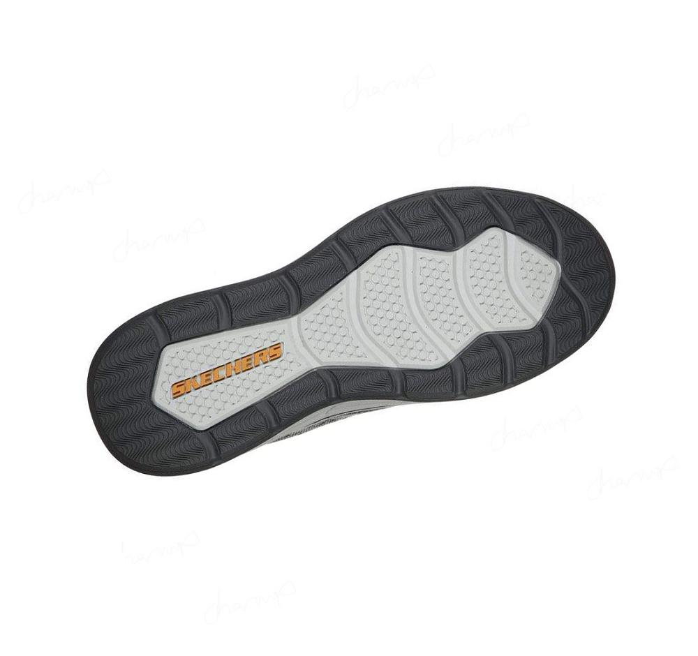 Zapatillas Sin Cordones Skechers Relaxed Fit: Remaxed - Edlow Hombre Gris | 5032L_AR