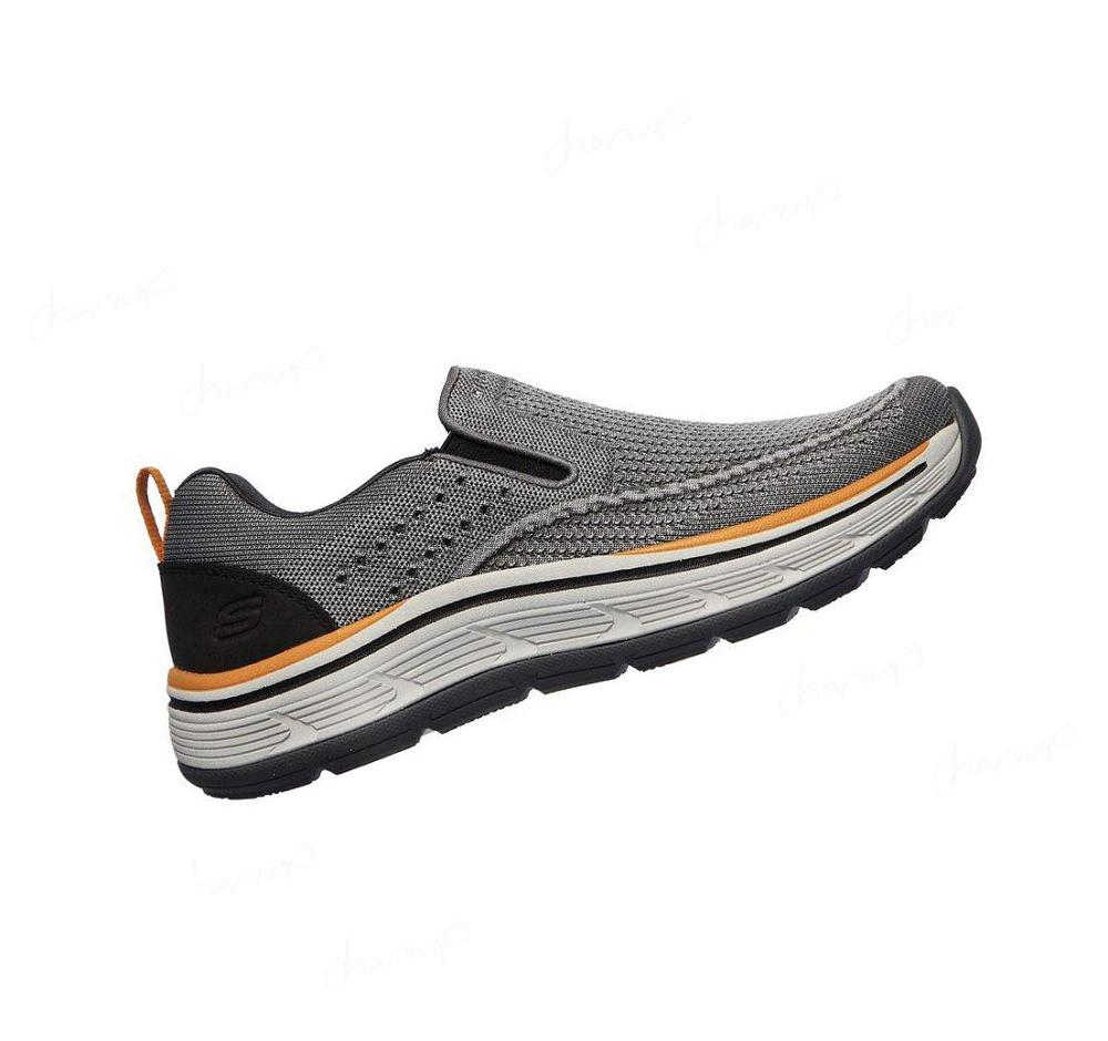 Zapatillas Sin Cordones Skechers Relaxed Fit: Remaxed - Edlow Hombre Gris | 5032L_AR