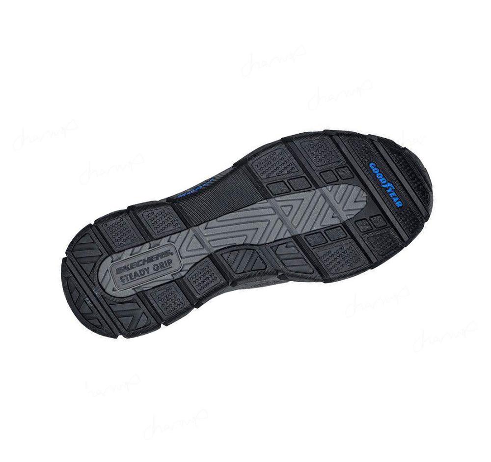 Zapatillas Sin Cordones Skechers Relaxed Fit: Respected - Vernon Hombre Negras | 520TA_AR