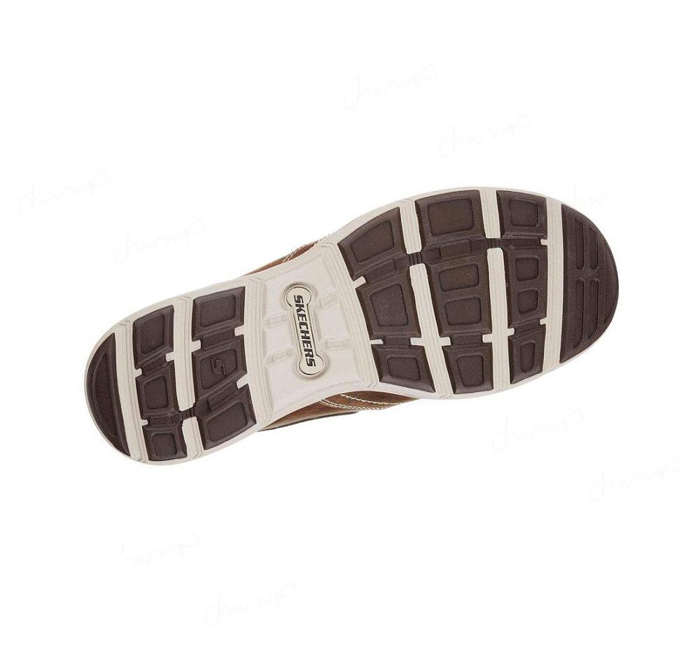 Zapatillas Sin Cordones Skechers Relaxed Fit: Harper - Forde Hombre Marrones | 5332K_AR