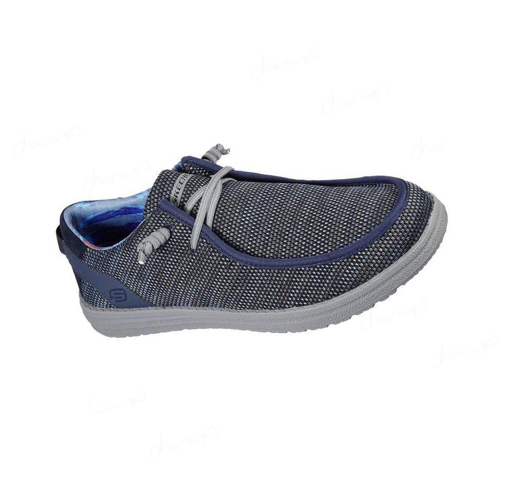 Zapatillas Sin Cordones Skechers Relaxed Fit: Melson - Radlett Hombre Azul Marino | 5A0TQ_AR