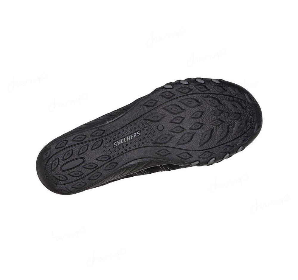 Zapatillas Sin Cordones Skechers Relaxed Fit: Breathe-Easy - First Light Mujer Negras | 63A90_AR