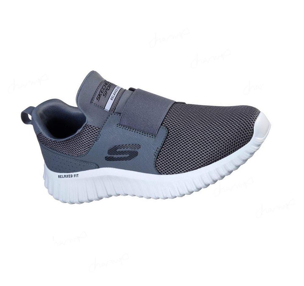 Zapatillas Sin Cordones Skechers Relaxed Fit: Depth Charge 2.0 Hombre Gris | 6800L_AR