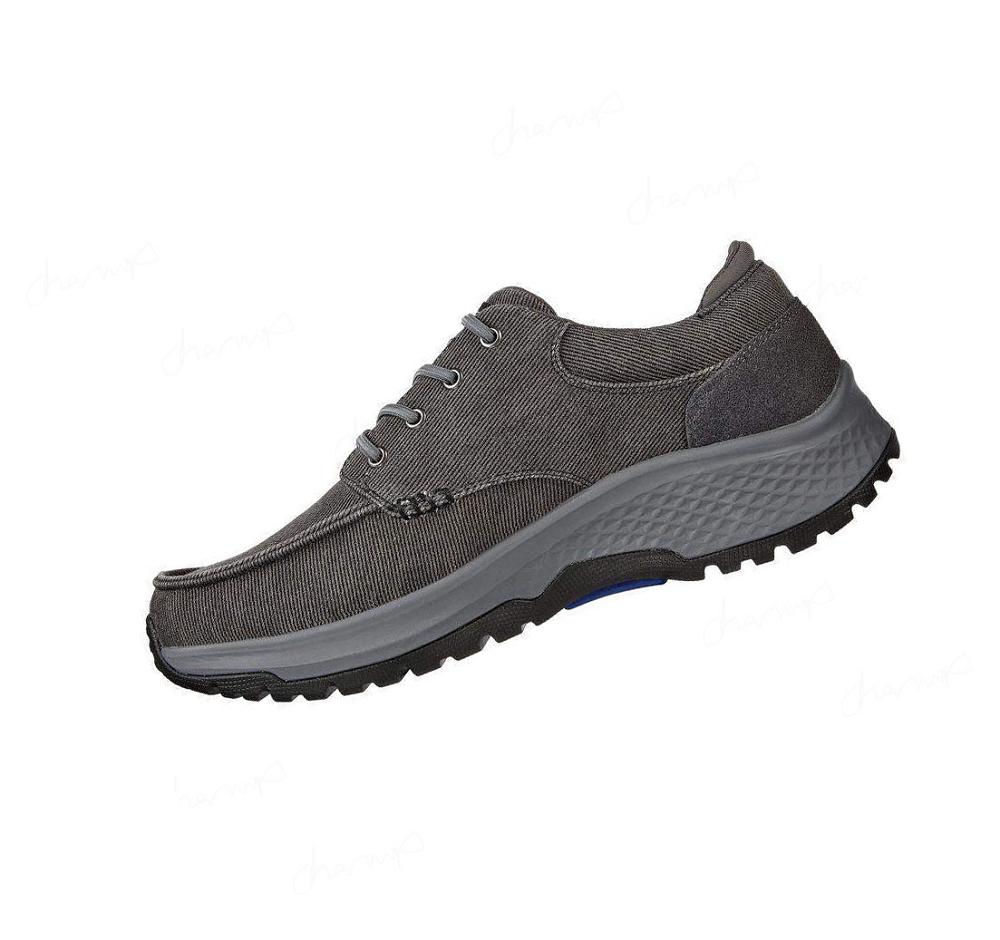 Zapatillas Sin Cordones Skechers Relaxed Fit: Arch Fit Ripple - Poliver Hombre Negras | A1A33_AR