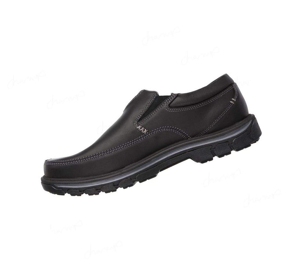 Zapatillas Sin Cordones Skechers Relaxed Fit: Segment - The Search Hombre Negras | A25TE_AR