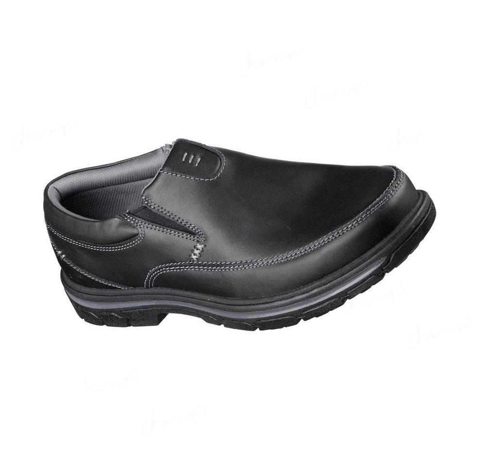 Zapatillas Sin Cordones Skechers Relaxed Fit: Segment - The Search Hombre Negras | A25TE_AR