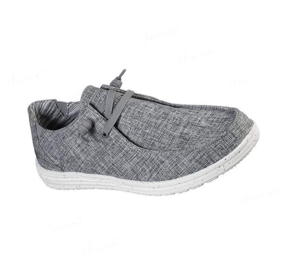 Zapatillas Sin Cordones Skechers Relaxed Fit: Melson - Chad Hombre Gris | A268W_AR