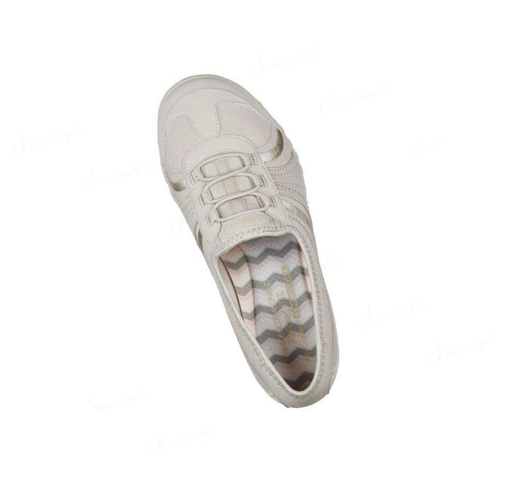 Zapatillas Sin Cordones Skechers Relaxed Fit: Breathe-Easy - Proud Moment Mujer Beige | A55AW_AR