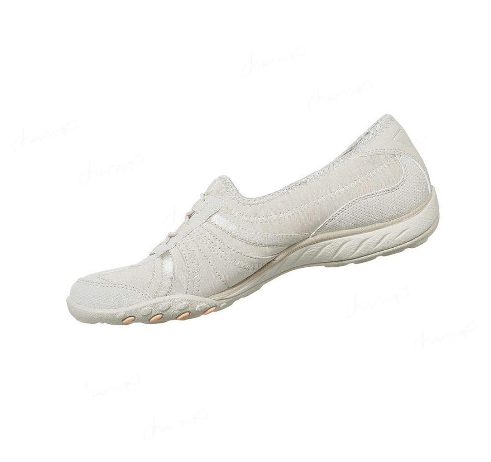 Zapatillas Sin Cordones Skechers Relaxed Fit: Breathe-Easy - Proud Moment Mujer Beige | A55AW_AR