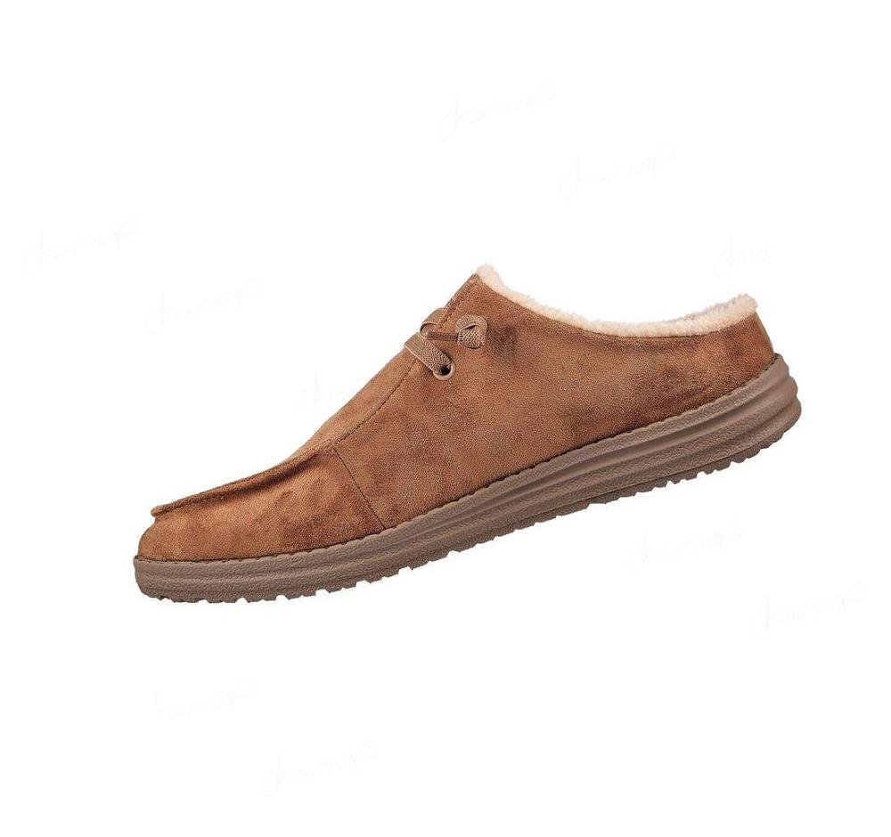 Zapatillas Sin Cordones Skechers Relaxed Fit: Melson - Mozley Hombre Marrones | A618C_AR