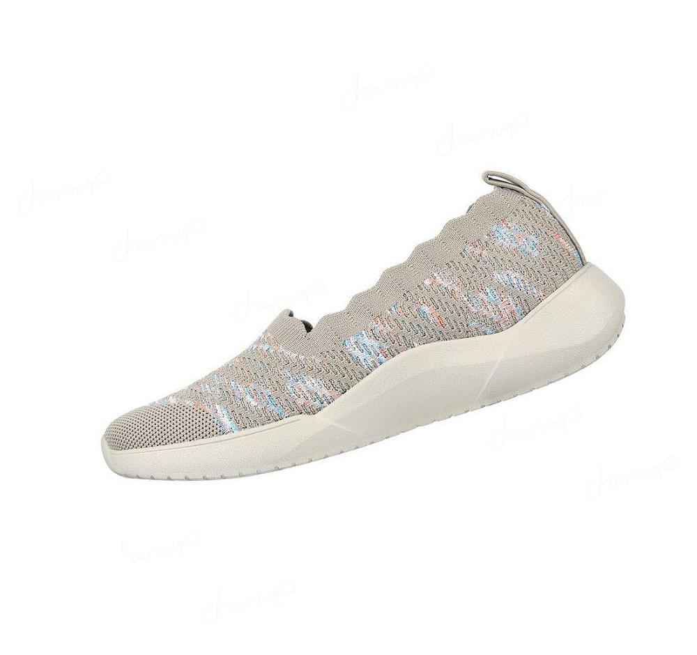 Zapatillas Sin Cordones Skechers Relaxed Fit: Seager Cup - My Impression Mujer Gris Marrones Multicolor | A621G_AR