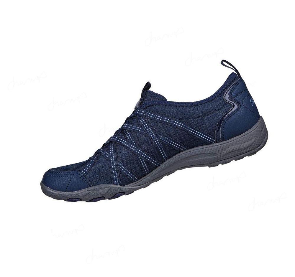 Zapatillas Sin Cordones Skechers Relaxed Fit: Arch Fit Comfy - Paradise Found Mujer Azul Marino | A6633_AR