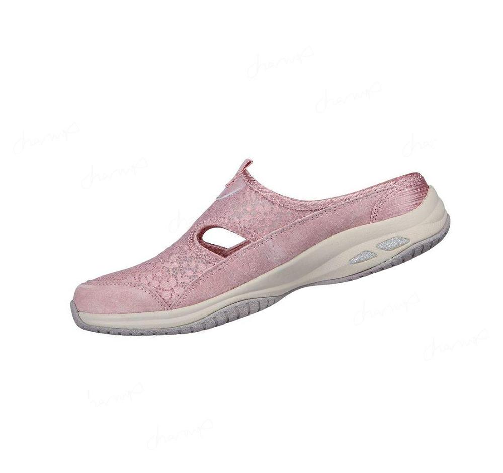 Zapatillas Sin Cordones Skechers Relaxed Fit: Commute Time - Glimmer Bloom Mujer Rosas | A8130_AR