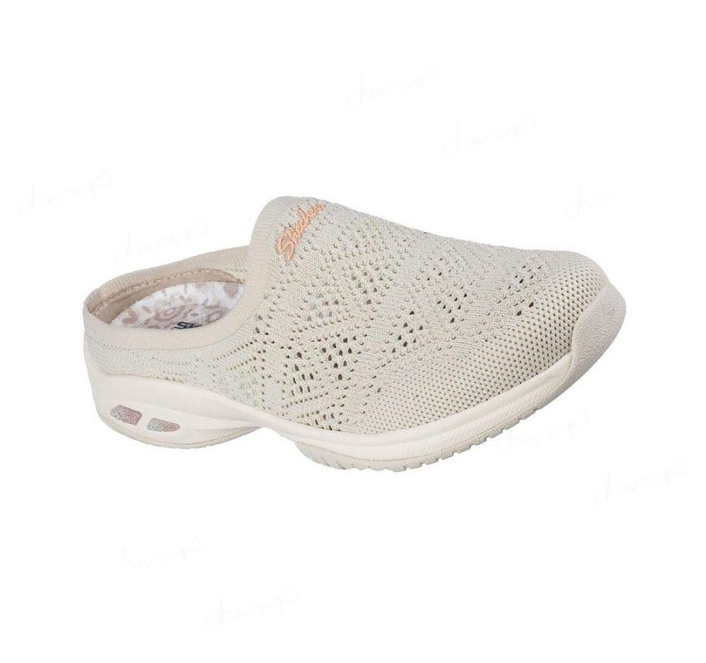 Zapatillas Sin Cordones Skechers Relaxed Fit: Commute Time - In The Clear Mujer Beige | A838W_AR