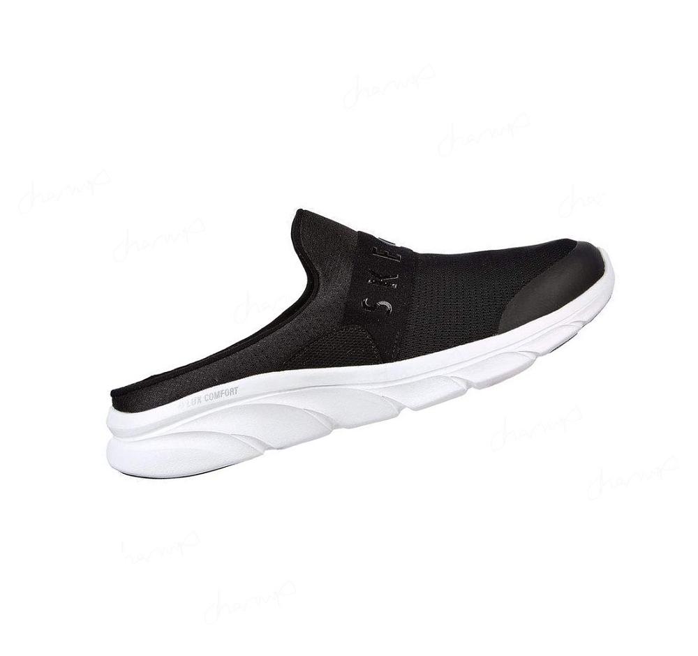 Zapatillas Sin Cordones Skechers Relaxed Fit: D'Lux Comodidad - Enthusiast Mujer Negras Blancas | A888K_AR