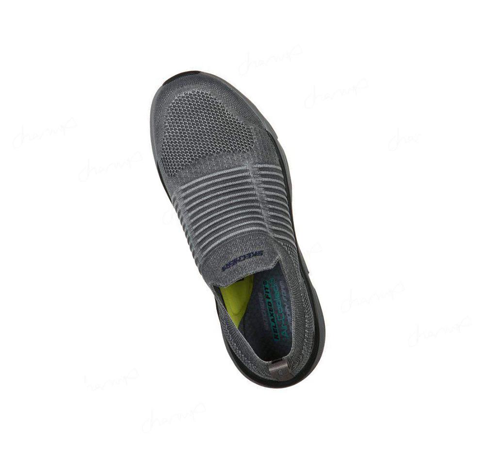 Zapatillas Sin Cordones Skechers Relaxed Fit: Delmont - Jenko Hombre Gris | A9A3P_AR