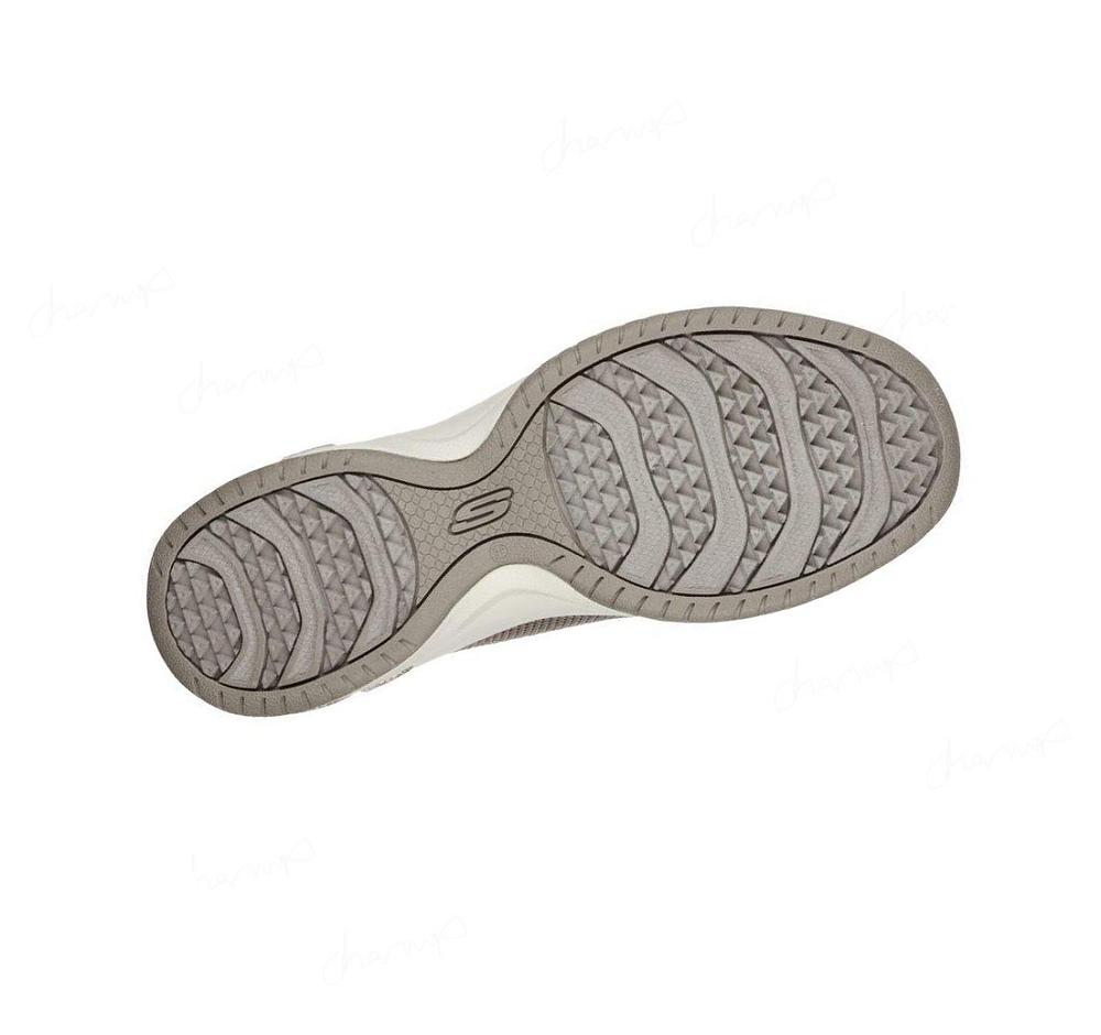 Zapatillas Sin Cordones Skechers Relaxed Fit: Commute Time - In Knit To Win Mujer Gris Marrones | AA5AL_AR