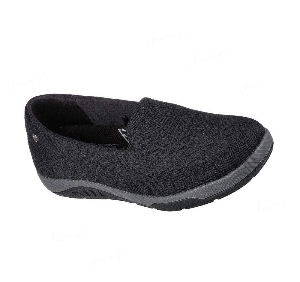 Zapatillas Sin Cordones Skechers Relaxed Fit: Arch Fit Reggae Cup - Rivers Mujer Negras | AT63A_AR