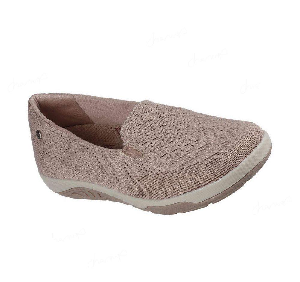 Zapatillas Sin Cordones Skechers Relaxed Fit: Arch Fit Reggae Cup - Rivers Mujer Gris Marrones | AT88L_AR