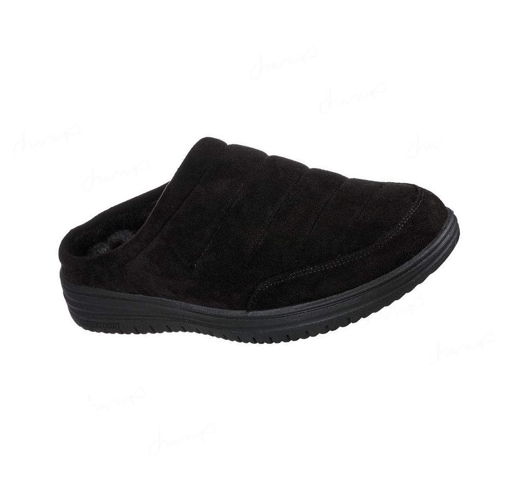 Zapatillas Sin Cordones Skechers Relaxed Fit: Murette - Garvanza Hombre Negras | AT93X_AR