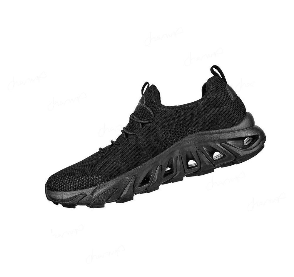 Zapatillas Sin Cordones Skechers Relaxed Fit: Flex Conway - Lawler Hombre Negras | I393B_AR