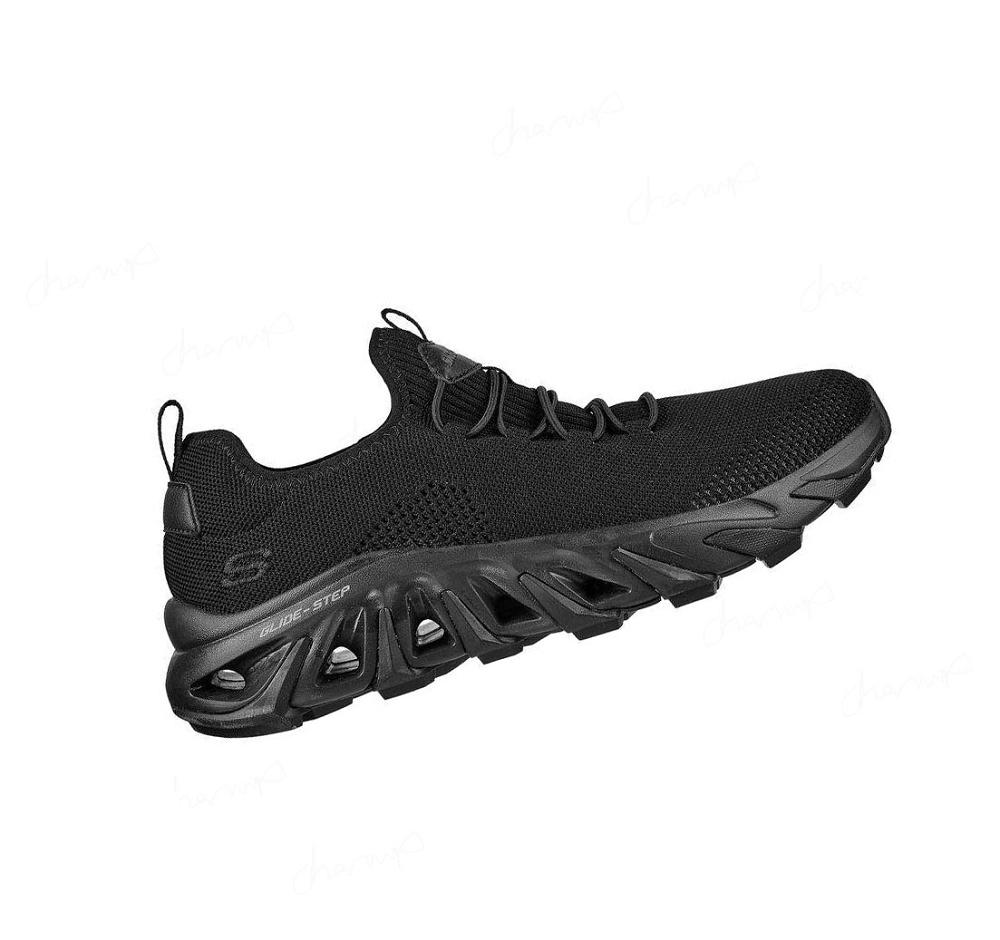 Zapatillas Sin Cordones Skechers Relaxed Fit: Flex Conway - Lawler Hombre Negras | I393B_AR