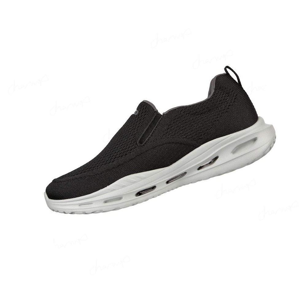 Zapatillas Sin Cordones Skechers Relaxed Fit: Arch Fit Orvan - Gyoda Hombre Negras | I8320_AR