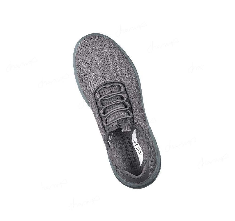 Zapatillas Sin Cordones Skechers Relaxed Fit: Arch Fit Motley - Harkin Hombre Gris | I882S_AR