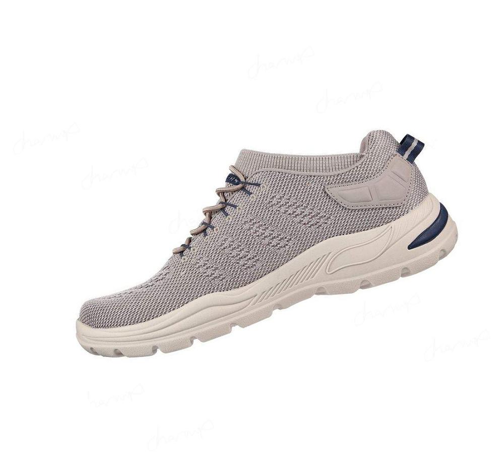 Zapatillas Sin Cordones Skechers Relaxed Fit: Arch Fit Motley - Varsen Hombre Marrones | I893G_AR