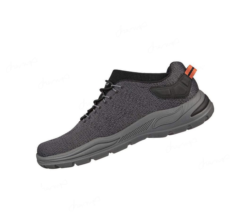 Zapatillas Sin Cordones Skechers Relaxed Fit: Arch Fit Motley - Varsen Hombre Negras | I90TX_AR