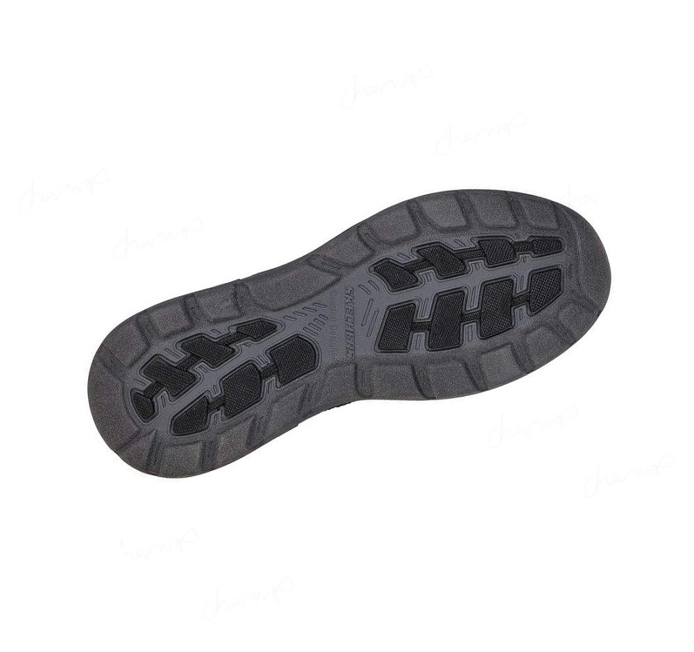 Zapatillas Sin Cordones Skechers Relaxed Fit: Arch Fit Motley - Gonvick Hombre Negras | I9A3E_AR