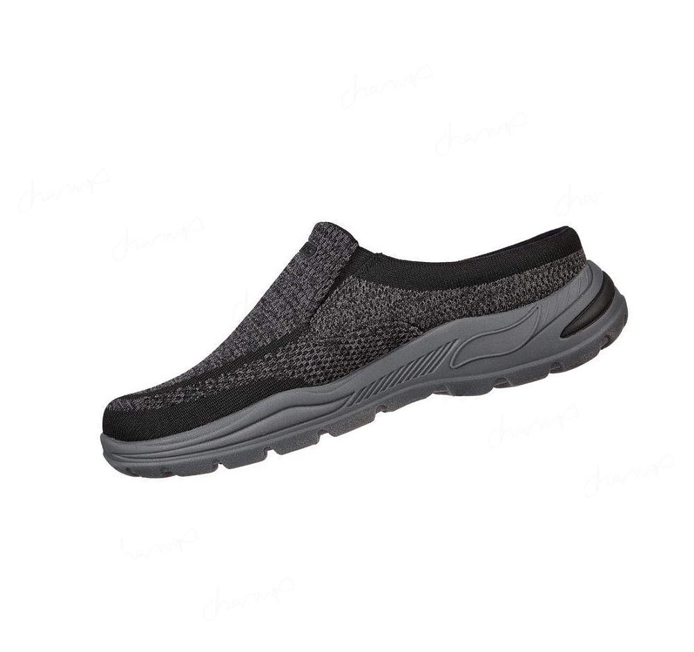 Zapatillas Sin Cordones Skechers Relaxed Fit: Arch Fit Motley - Gonvick Hombre Negras | I9A3E_AR