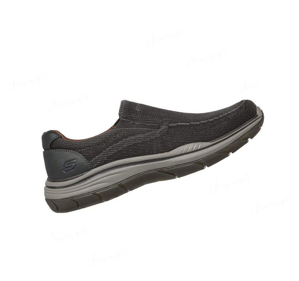 Zapatillas Sin Cordones Skechers Relaxed Fit: Expected 2.0 - Cowen Hombre Negras | IA5T0_AR